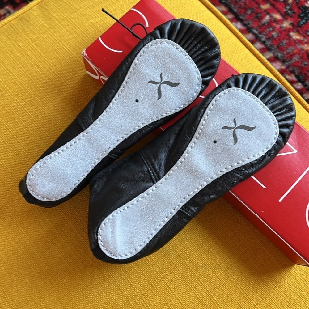 CAPEZIO Black Ballet Slippers - Picture 3 of 6